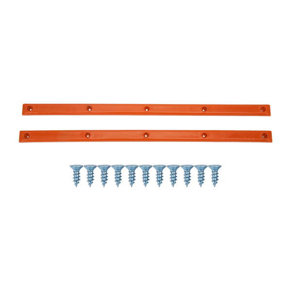 Rib Bones Rails - Slidstærke, holdbare, stabile, fleksible og med blank overflade - Longboard Rails Ribs BonesOrange
