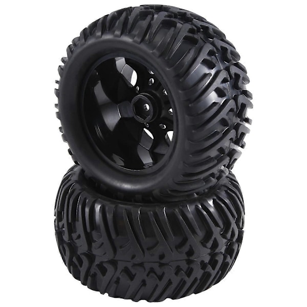 4 st 125mm 1/10 Short Course Truck Däck 12mm Hex för Slash,B