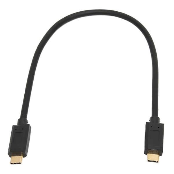 TypeC til TypeC-kabel 10 Gbps USB 3.1 hurtigopladning ABS TypeC han til TypeC han til MacBook Pro til Huawei (1 m 3,3 fod)