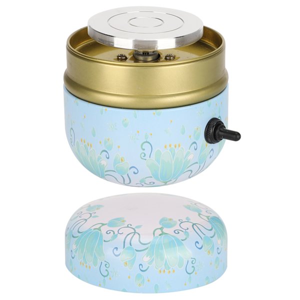 Elektrisk keramikmaskin Mini DIY Handgjord Keramik Lera Barnhantverksutrustning 100240V (EU-kontakt)