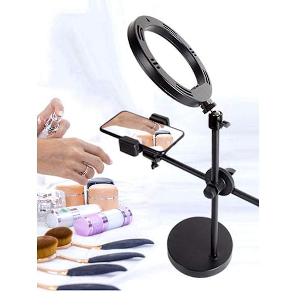 Virtaava LED-valokuvauslamppu 26cm