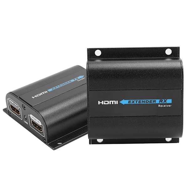 HD til RJ45 enkelt netkabel 60M infrarød IR loop output extender LKV372Pro 100-220V forsyningsspænding EU-stik