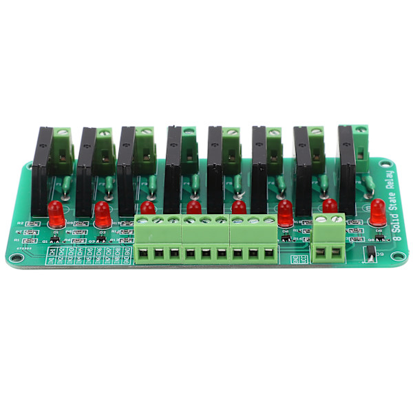 Relémodul 8-kanals solid state elektronisk komponent med motstandssikring DC 5V inngang