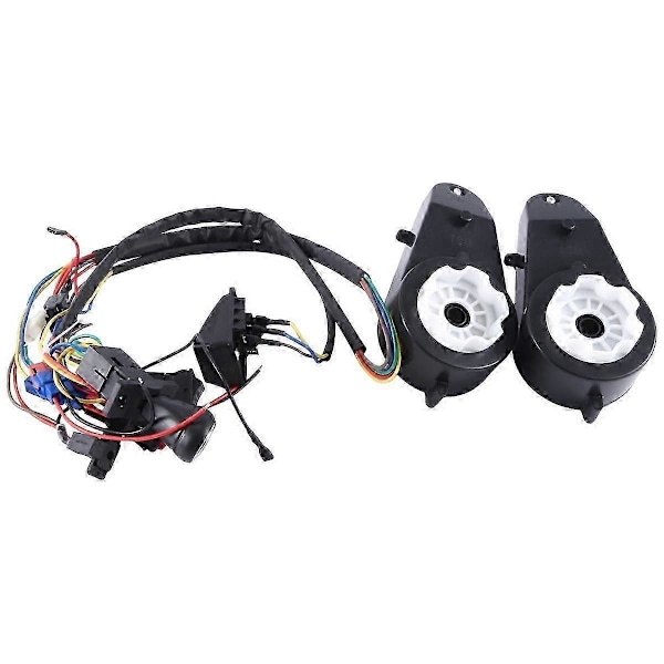 Børne Elbil DIY Modificerede Ledninger og Switch Kit, Børne Elbil 4WD Ride on Legetøj Tilbehør