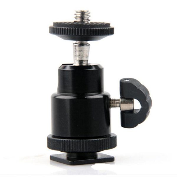 2 STK GoPro adapter understøtter gopro8 1/4 standard hot shoe lille tilbehør hero3+/4 kardanbeslag