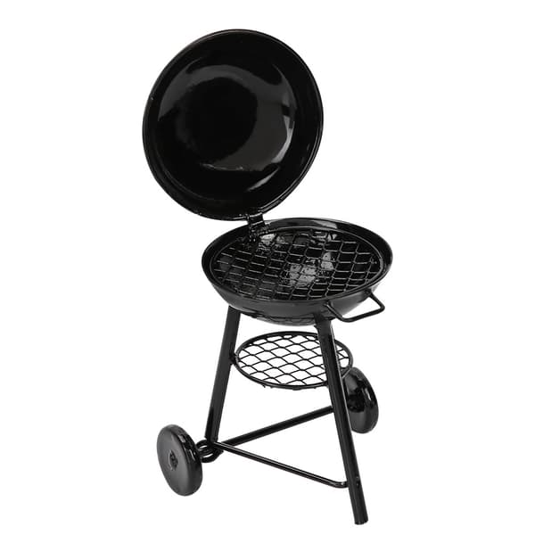 1:12 Mini Dukkehus Tilbehør Udendørs Rund Ovn Model til Dukker BBQ Madlavning