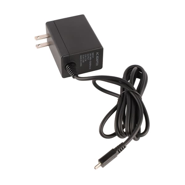 Konsolstrømlader understøtter tv-tilstand Sikker spilkonsolopladeradapter til Switch US-stik 100‑240V
