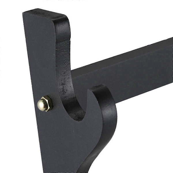 3-lags veggmontert samurai-sverd katana holder stativ rack display