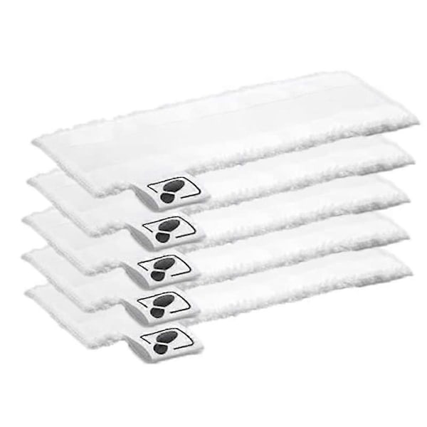 5st Mikrofiberduk Överdrag Pads kompatibla med Easyfix Sc2 Sc3 Sc4 Sc5 Rengörare