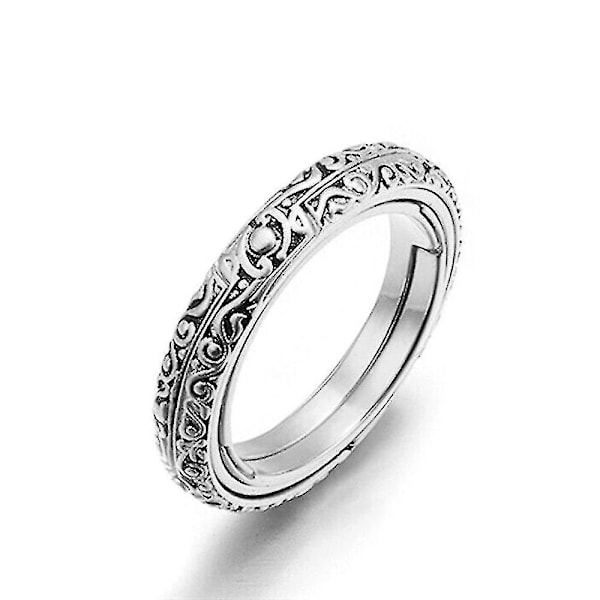 Kosmisk fingerring: Astronomisk sfärkula 9 silver