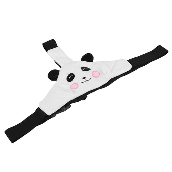 Bilsete Hodestøtte Nakkestøtte Panda Mønster Bilsete Sovehodebånd for Barn Småbarn Spedbarn Panda Stropp