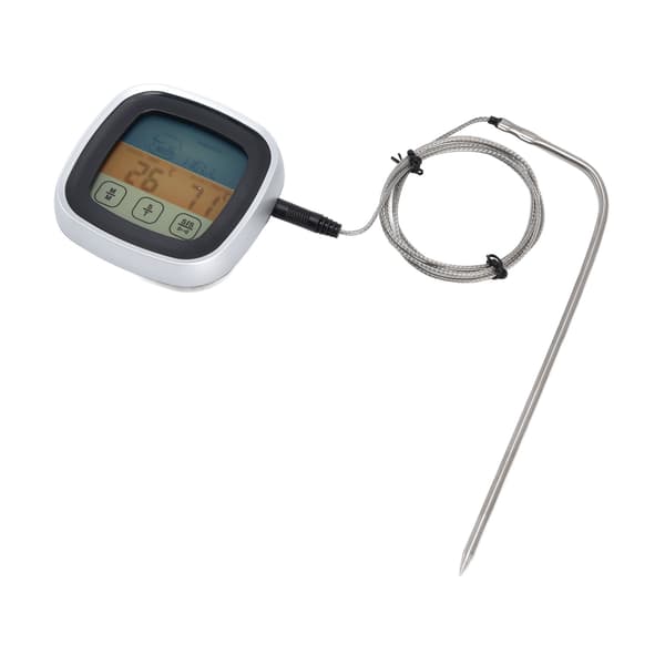 Digital kötttermometer Vattentät mattermometer i rostfritt stål med BBQ-temperaturprob för matlagning