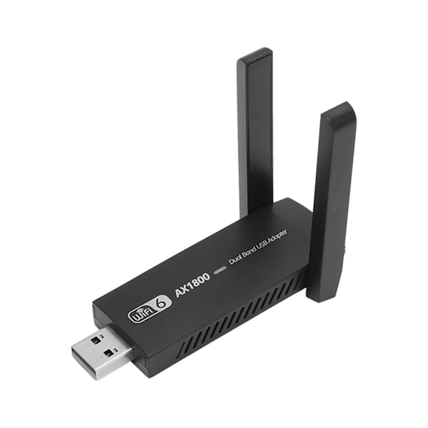 WiFi 6-adapter USB3.0 2.4GHZ til 5.0GHZ AX1800Mbps MU MIMO USB-netværkskort til pc-stationær computer bærbar computer