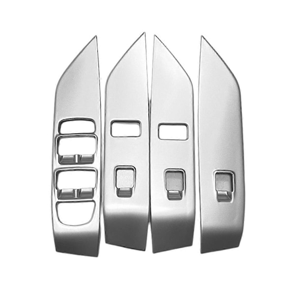 Bilfönsterbrytare Lyftpanel för Jaguar E-Pace 2018-2023 LHD,B Silver45