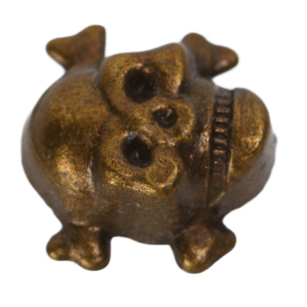 150 set Skull Rivets, enkel 13x12mm DIY Making Ghost Head Bronze Punk Galvanisering Utseende Skull Button