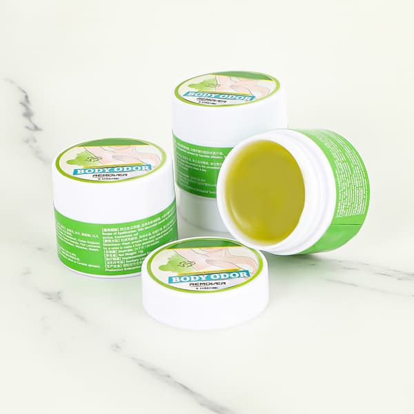 Svette Deodorantkrem Fjerner Kroppslukt og Armhulelukt Urte Luktfjerner Kroppsdeodorantkrem