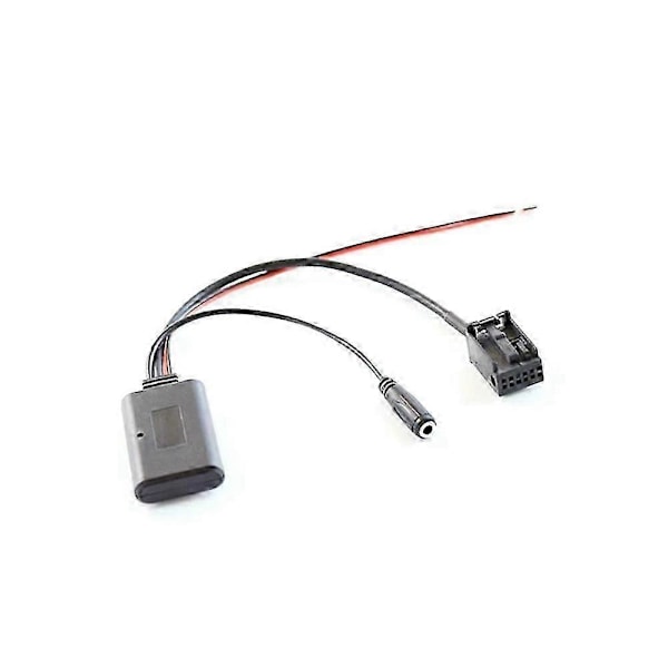 Auton Bluetooth 5.0 Aux-kaapeli Mikrofoni Handsfree Matkapuhelin Ilmainen Puheluadapteri yhteensopiva - E60 E63 E87