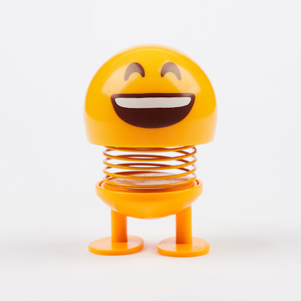 Cute Spring Bobble Head Car Emotion Doll - Interiør Car Dashboard Decoration No.6 No.6