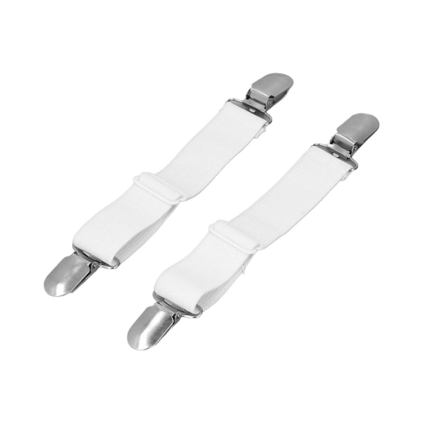 2st Lakanremmar Bekväma Pålitlig Bekväm Praktisk Flexibel Elastisk Enkelt utbytbara Sängkläder Vit