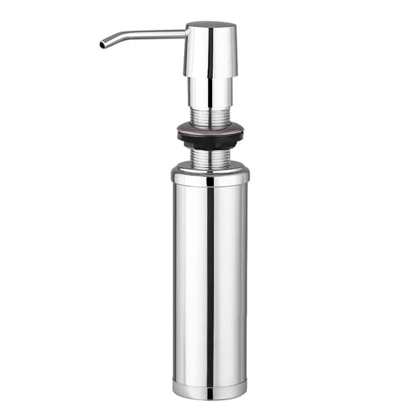 250ML Rustfri Stål Flydende Sæbedispenser Flaske Køkken Badeværelse Brusebad Lotion Shampoo Pumpe