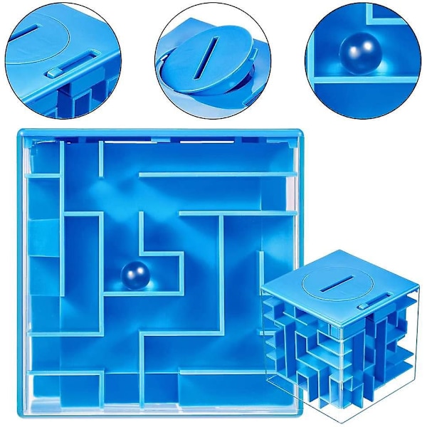 Labyrintti-pulma lahjapaketti - 3D sika-kukkaro lasten leluille