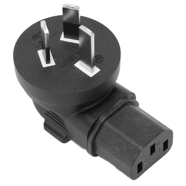 4 STK AU-plugg til IEC320 C13 strømadapter 10A 250V 2500W Plug and Play datastrømadapter AU-plugg 100‑250V