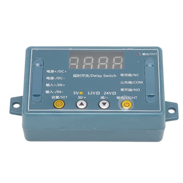 Tidsforsinkelsesmodul DC 5V 32 moduser LED digitalt display regulerbar timing automatisk kontrollbrytermodul for motor