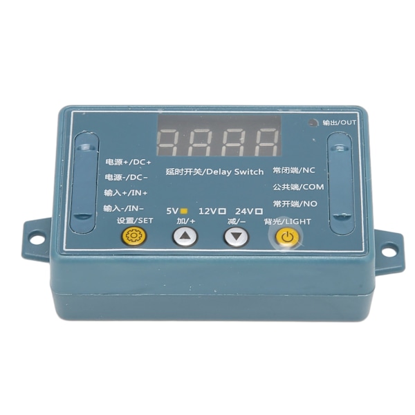 Tidsforsinkelsesmodul DC 5V 32 tilstande LED digitalt display regulerbar timing automatisk kontrol switch modul til motor
