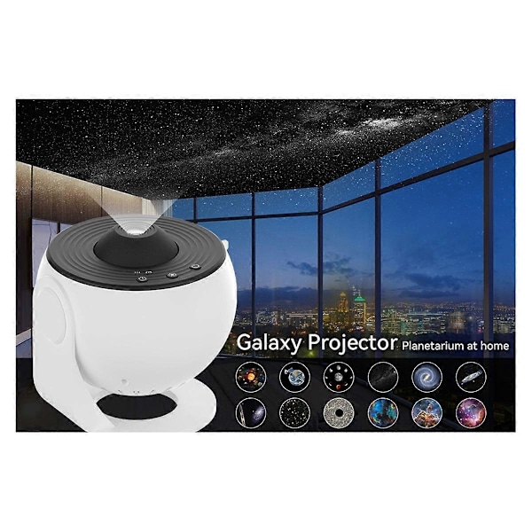 Galaxy Projektor 360° Roterende Planetarium Lampe For Valentinsdagsgave