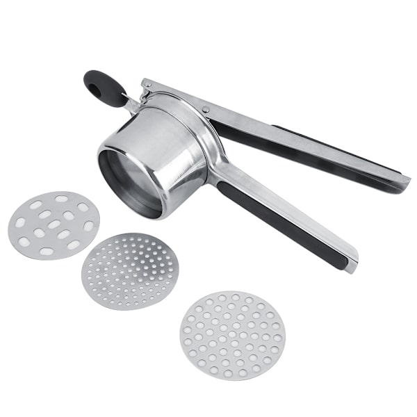 Kjøkken avtakbar rustfritt stål håndholdt potetpresser Ricer Food Masher Crusher