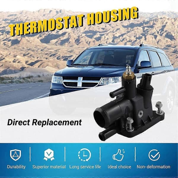 Kvalitetsradiator Vannrørssete Termostathus 04892116AC 04892116AB for Journey Bildeler
