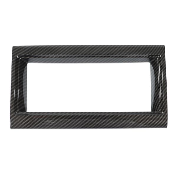 Midtkonsoll Navigasjonspanel Trim Karbonfiberstil Interiørtilbehør Erstatning for Land Rover Discovery L462