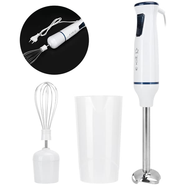 Multifunktionel 3-i-1 elektrisk stavblender, æggepisker, foodprocessor, EU-stik 220V