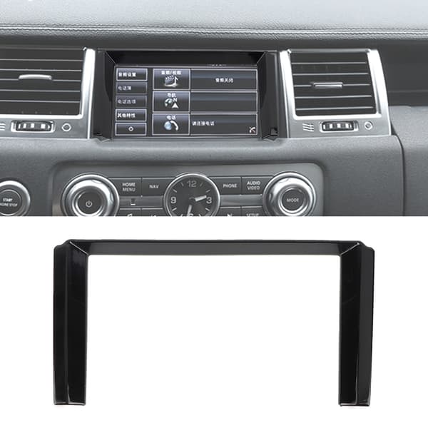 Bilnavigasjon GPS-panelrammedeksel Trim passer til Land Rover Range Rover Sport 2010-2013