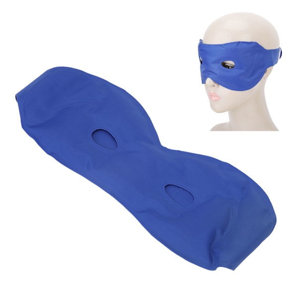 Varm kall ögonmask dubbel användning lindra svullnad bekväm lätt gel ögonmask för hemmakontor resor