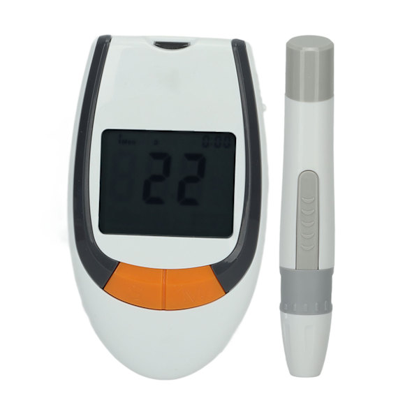 Blodsockermätare Kit 100 Blodsocker Testremsor 100 Lansetter Hög Noggrannhet Diabetes Testare