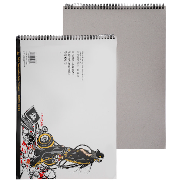 A3-merkkipaperilohko, maalausasettelu, luonnoskirja, ammattimaiset piirustustarvikkeet opiskelijoille