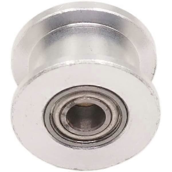 2 GT Gt2 Hihnapyörä Alumiininen Tyhjäkäyntipyörä 20 Hammasta 4mm Reikä 3D-Tulostimeen 6mm Jakohihnan Leveys (5 kpl Pakkaus)