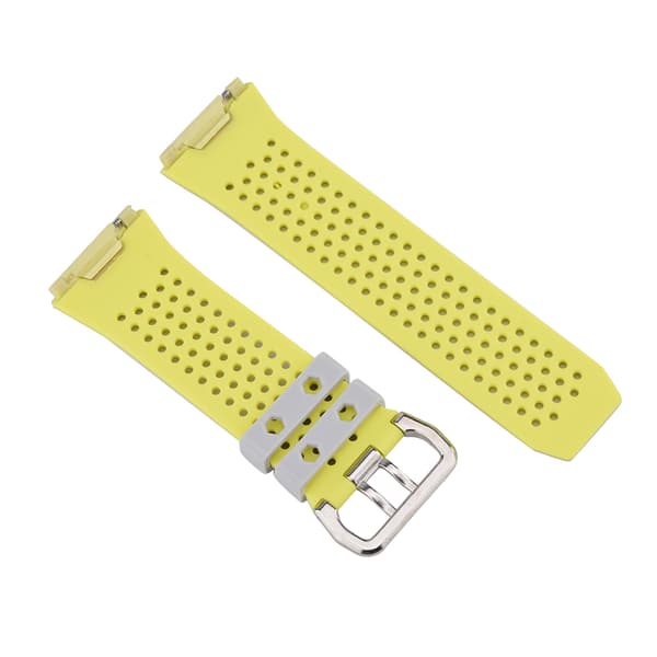 Sportarmband i silikon, ersättningsfärgband för Fitbit Ionic, stor storlek, grå och grön