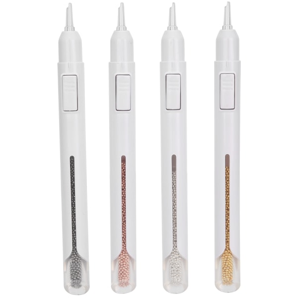 4 stk Nail Art Dotting Pen Negle Painting Pen DIY Decoration Dotting Pen Manicure Værktøj 1,2 mm