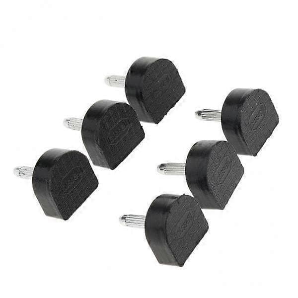 5x3 par høye hæler hæler skoreparasjon erstatningsplugger puter 10x11mm svart