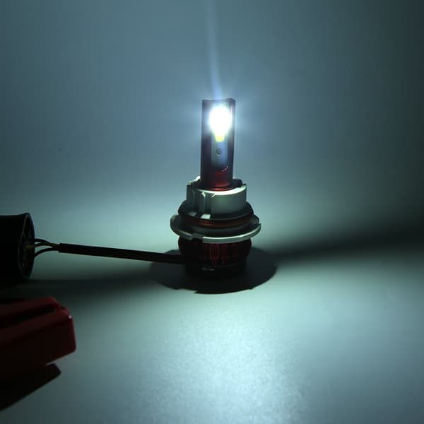 2 stk. C7 9007 Bil LED-frontlykt 6000K Super Bright IP68 Vanntett frontlykt