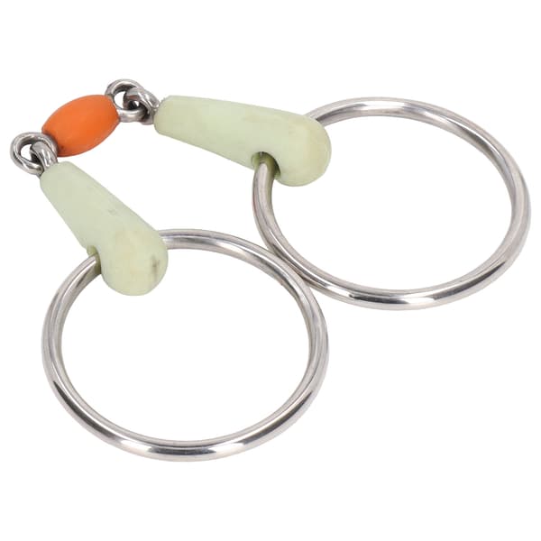 Munstycke i rostfritt stål Hästäggbett Snaffle Bit Utomhusträning Lös ring