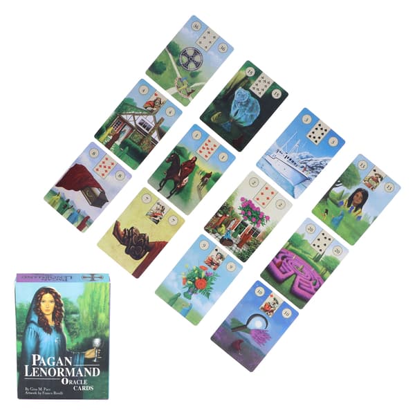 Party Tarotkortlek Bärbar Ödesdivinationskort Framtidsberättande Brädspel Present