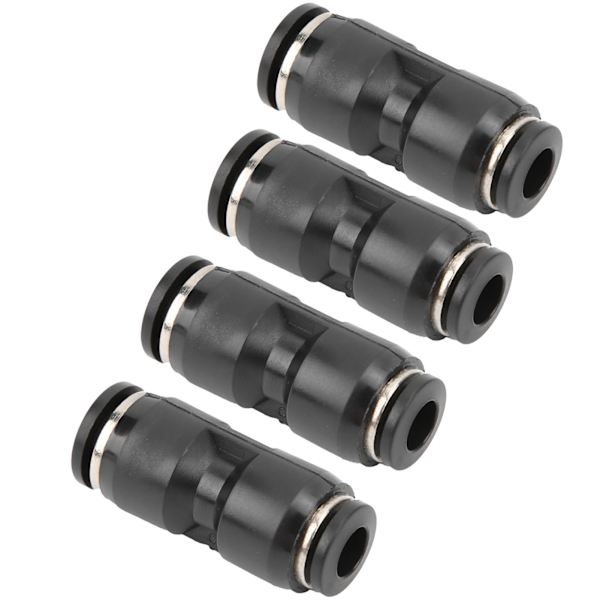 10 stk. pneumatisk reduktionsforbindelse 360° roterende rørfitting til mekanisk bearbejdning PG8-4