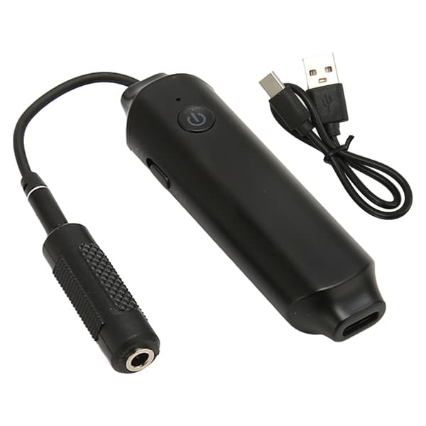 2-i-1 Bluetooth-sender/-mottaker 3,5 mm stereogrensesnitt trådløs Bluetooth 5.0 lydadapter for mobiltelefon, nettbrett, PC