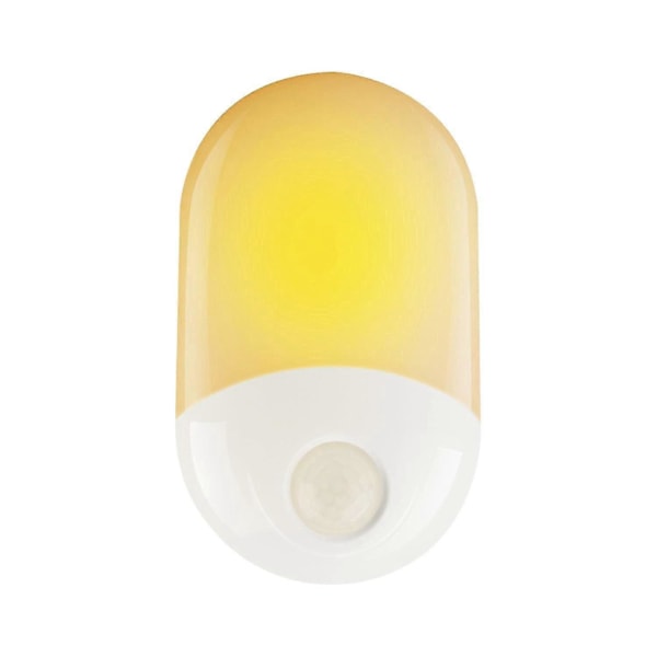 LED Natlampe, Plug and Play Automatisk Væg Natlampe med Skumringssensor, Børnenatlampe, Varm Hvid_SZXM
