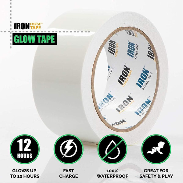 Glow-in-the-Dark selvklebende tape 5m X 5cm