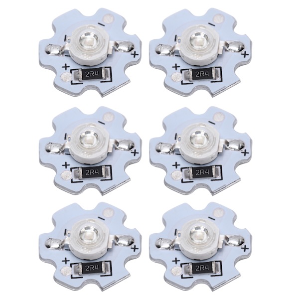 25 stk. 5V LED-chips 200LM 3W LED-pæreperler med høj effekt til DIY-belysningsarmaturer Blåt lys 455-460NM