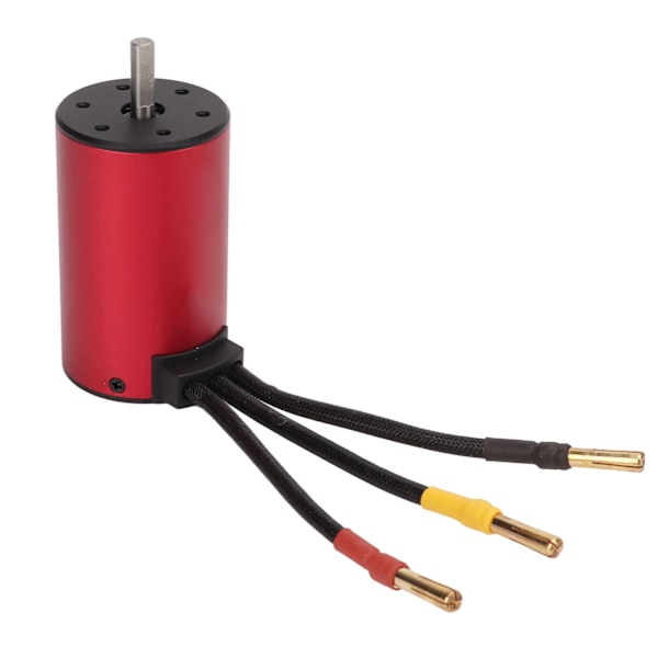 S3660 Børsteløs Motor Aluminiumlegering 4 Poler Rotor Høj Vridning Vandtæt 3800KV Børsteløs Motor til 1/8 1/10 RC Bil